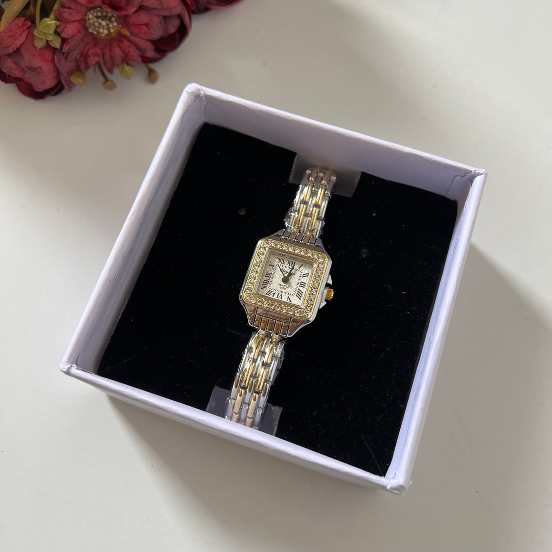 Zosime two tone watch