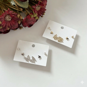 Butterfly earring set