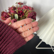 Solitaire studs (set of 2)