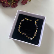 Rapunzel tulip bracelet