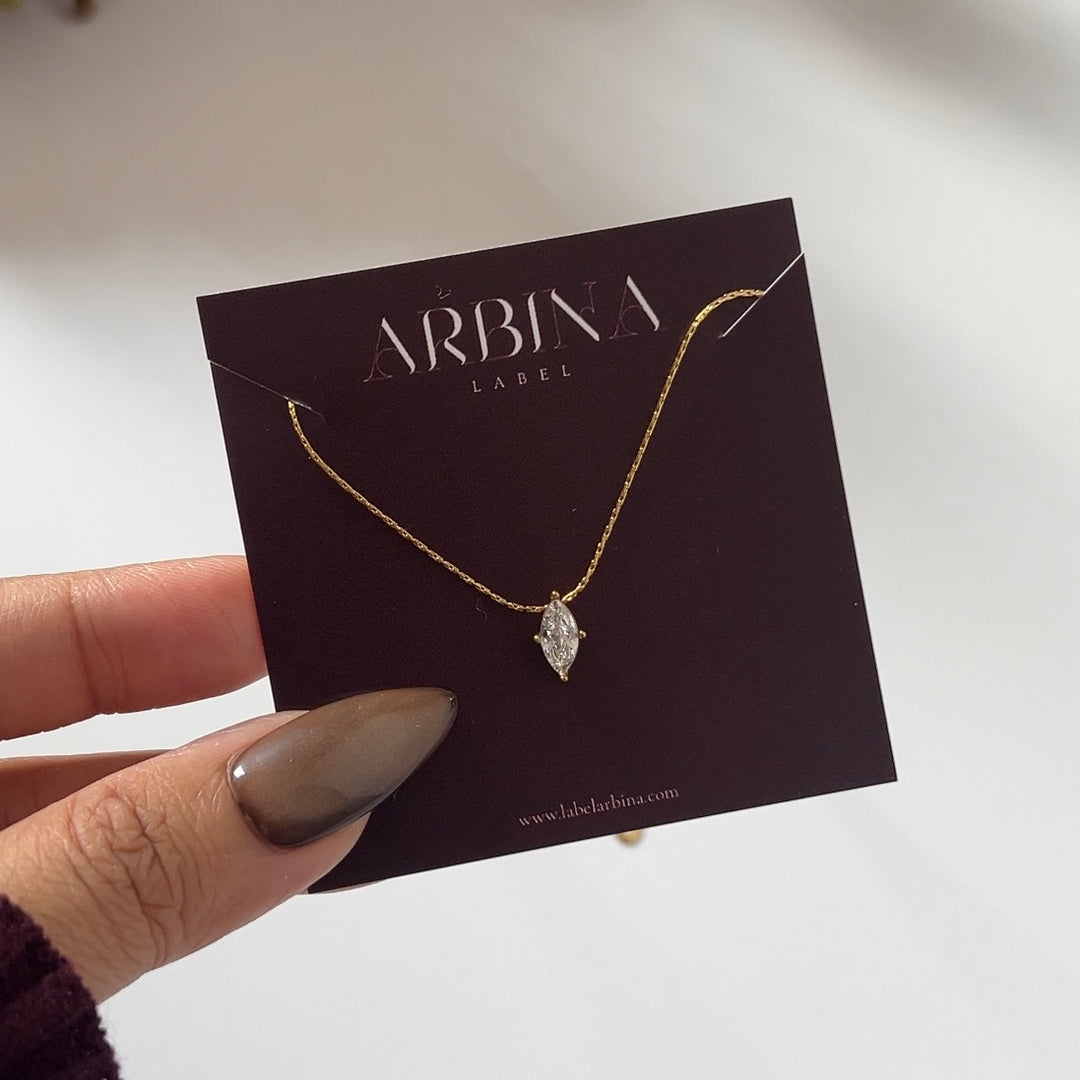 Marquise necklace