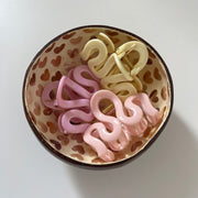 Set of 3 Zigzag claw clip