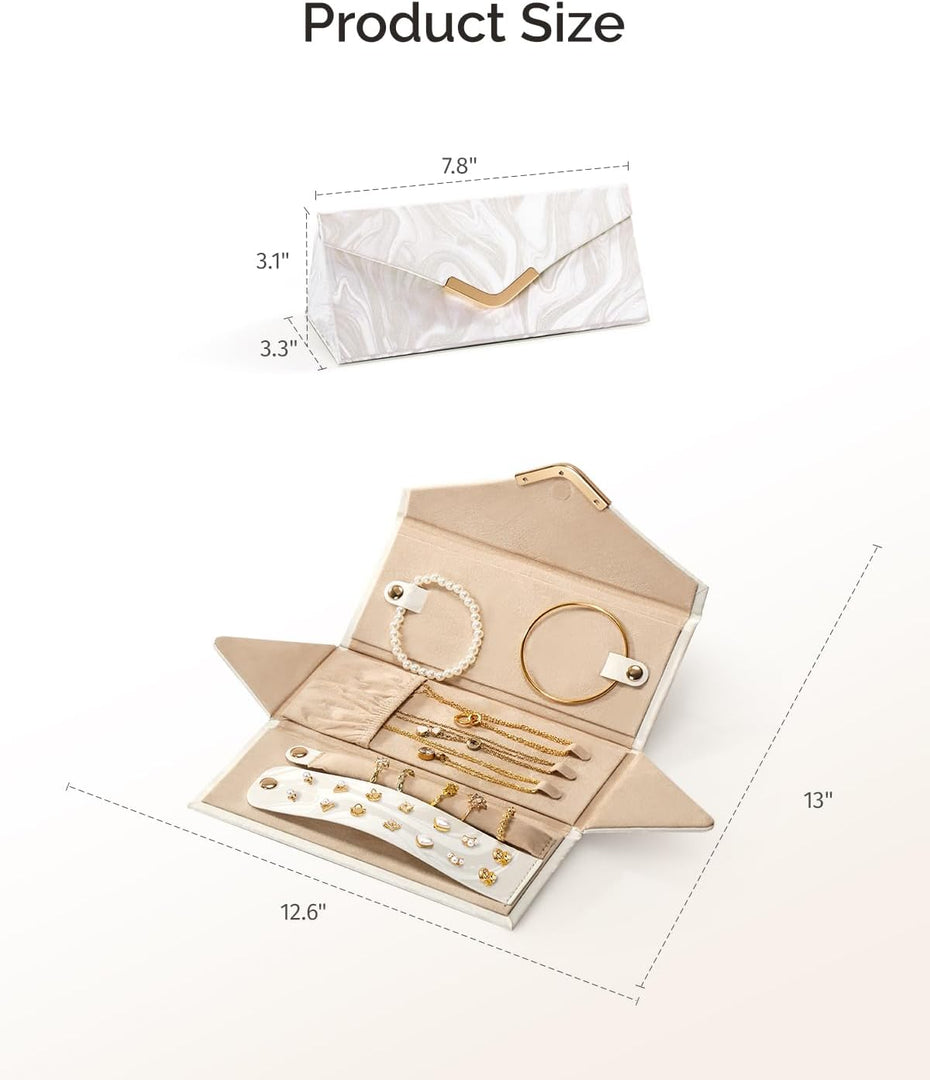 Foldable jewellery organizer