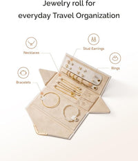 Foldable jewellery organizer