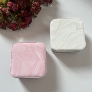 Marble print jewellery box