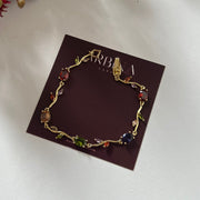 Snowhite tulip bracelet