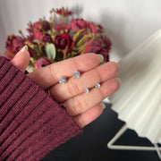 Solitaire studs (set of 2)