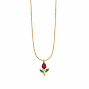 Tulip necklace