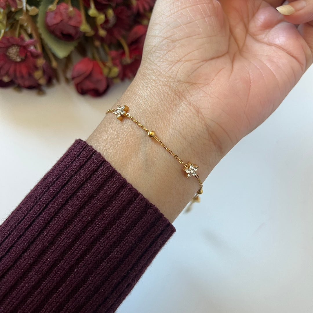 Peony bracelet