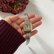 Zosime two tone watch